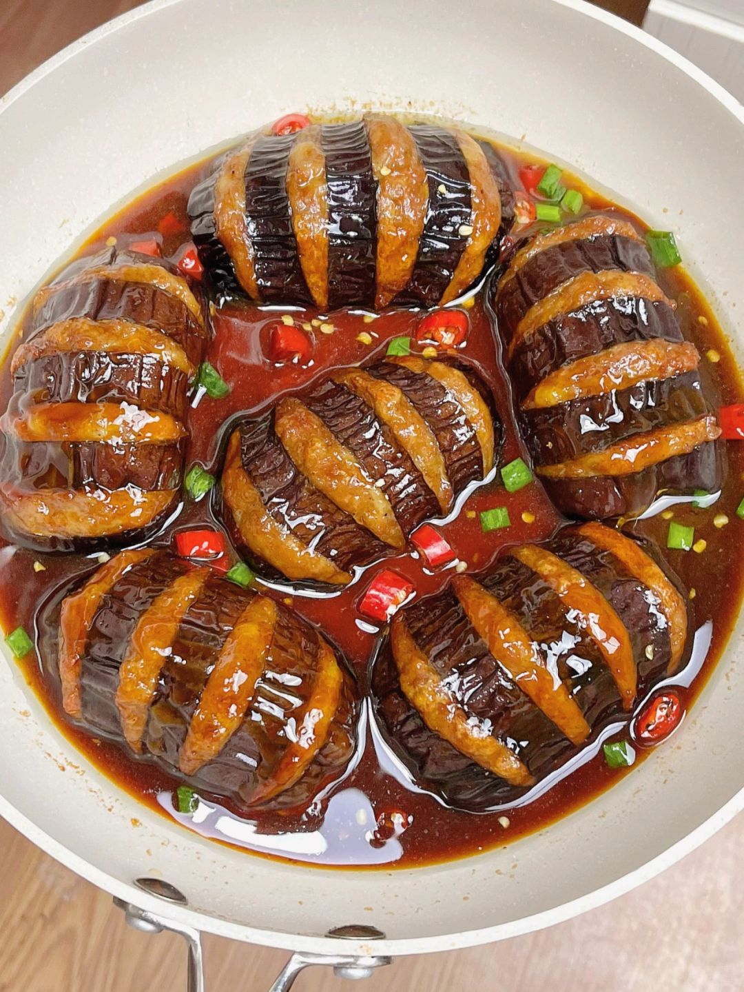 灯笼茄子的做法